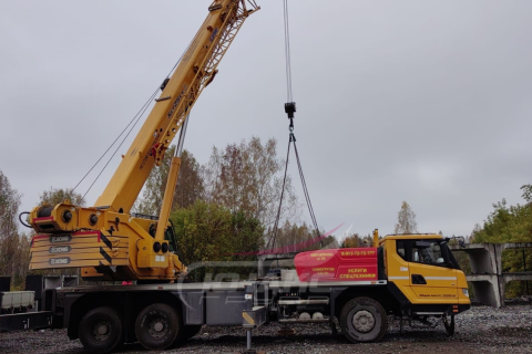 Автокран XCMG 25т Полноповоротный. Вылет стрелы 41 м. Гусек 9 м.