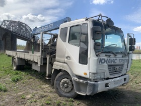Самогруз КМУ борт 10т, стрела 7т. Вылет 21м +  Автолюлька